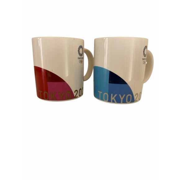 Tokyo 2020 Olympics Ceramic Mug Lot Of 2 - Picture 7 of 7